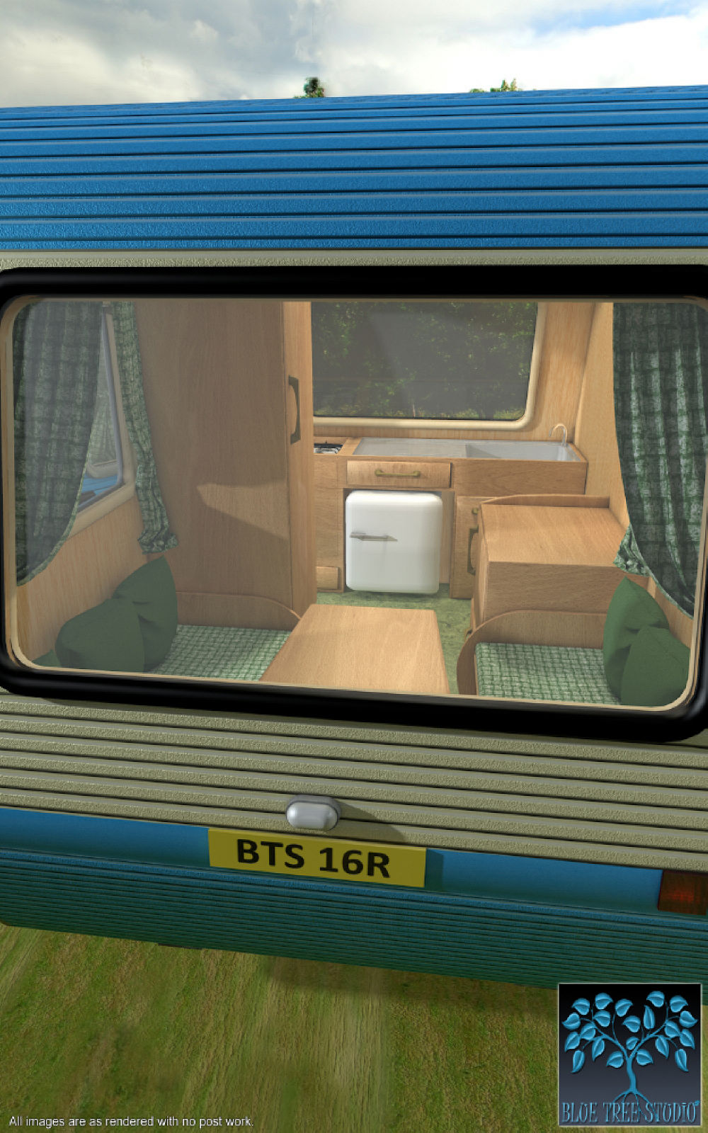 Vintage Caravan by N/A