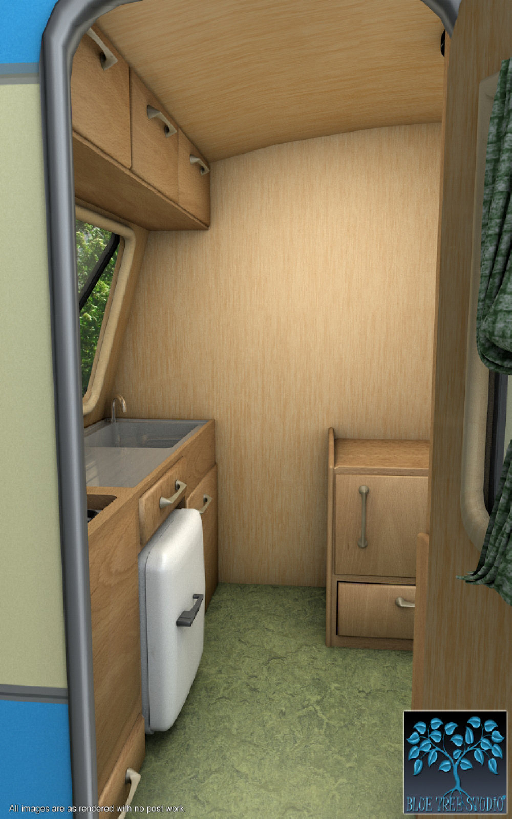 Vintage Caravan by N/A