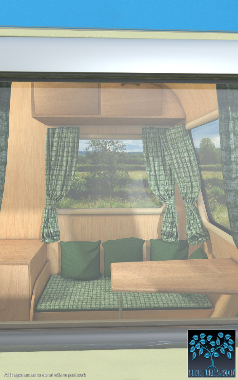 Vintage Caravan by N/A