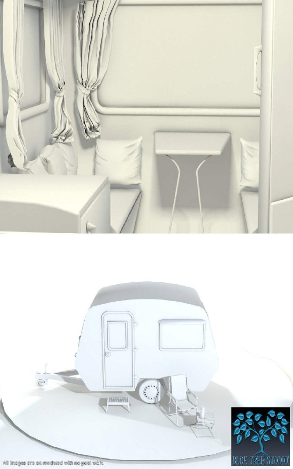 Vintage Caravan by N/A