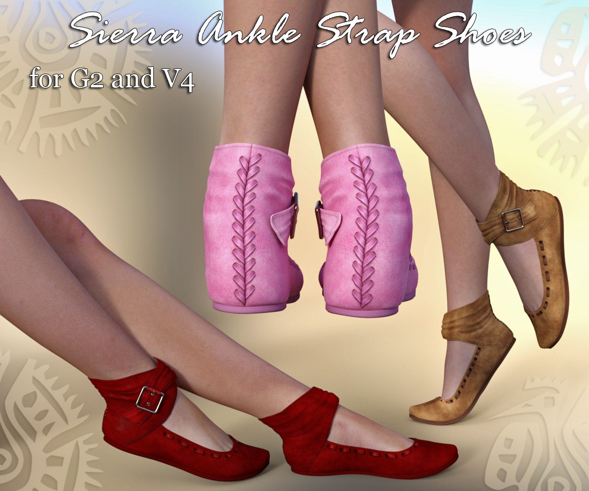 Sierra Ankle Strap Shoes (G2 & V4) by N/A