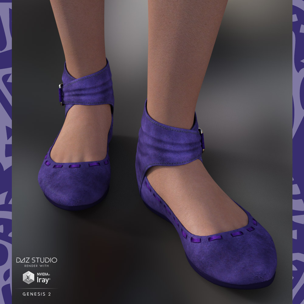 Sierra Ankle Strap Shoes (G2 & V4) by N/A