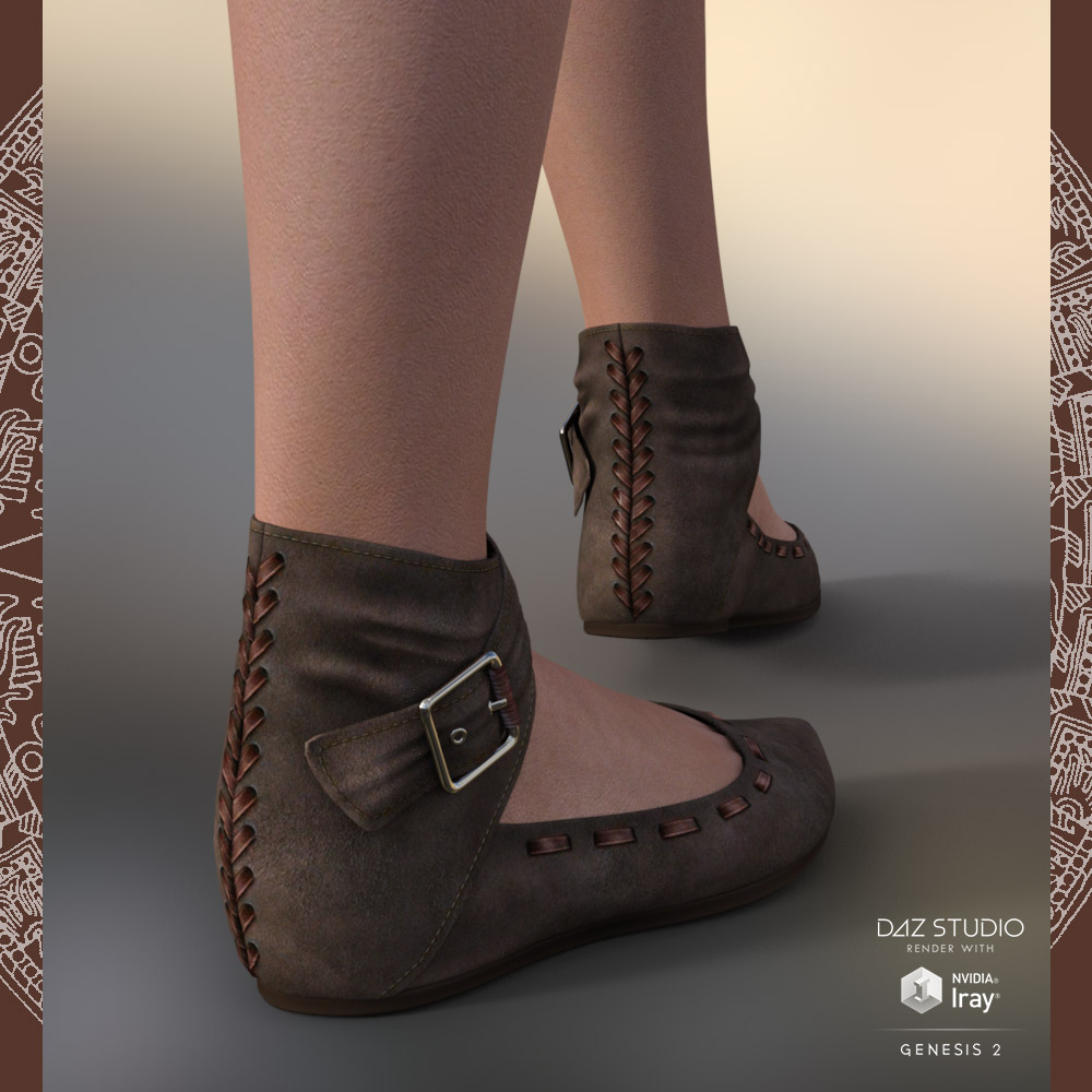 Sierra Ankle Strap Shoes (G2 & V4) by N/A