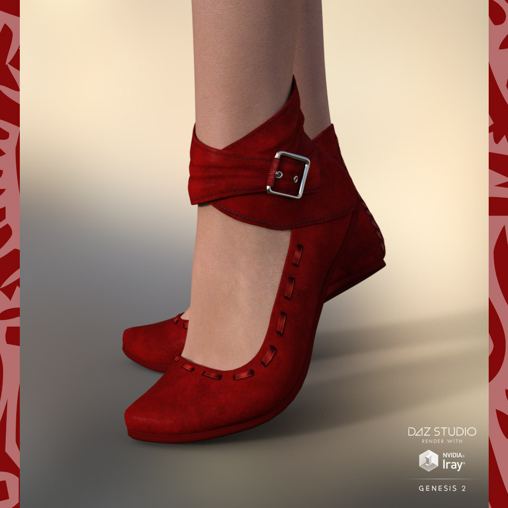 Sierra Ankle Strap Shoes (G2 & V4) by N/A