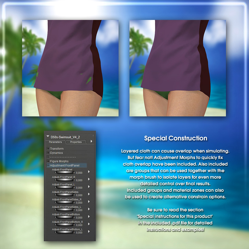 Dynamic 50s Swimsuit by N/A