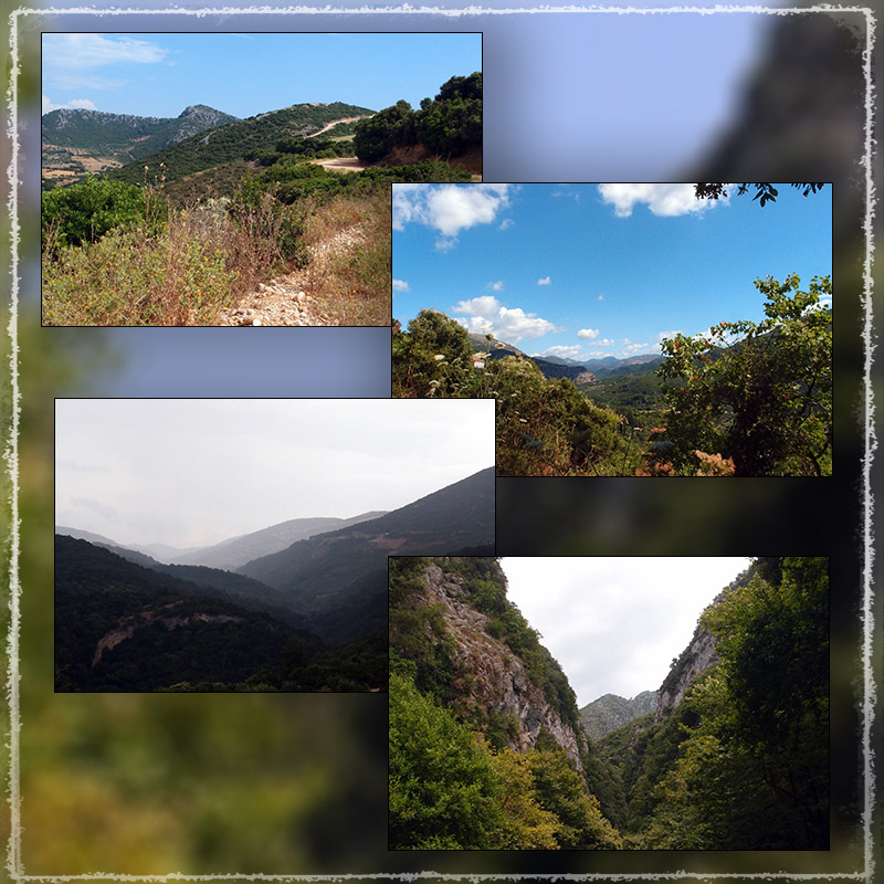 Photo Backgrounds: Greek Mountain Vistas by N/A