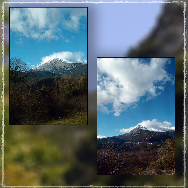 Photo Backgrounds: Greek Mountain Vistas by N/A