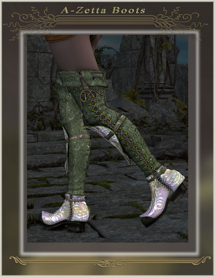 A-Zetta Boots by N/A