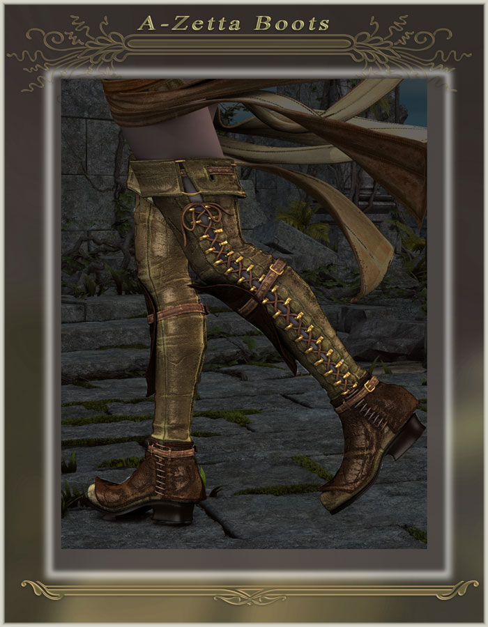 A-Zetta Boots by N/A