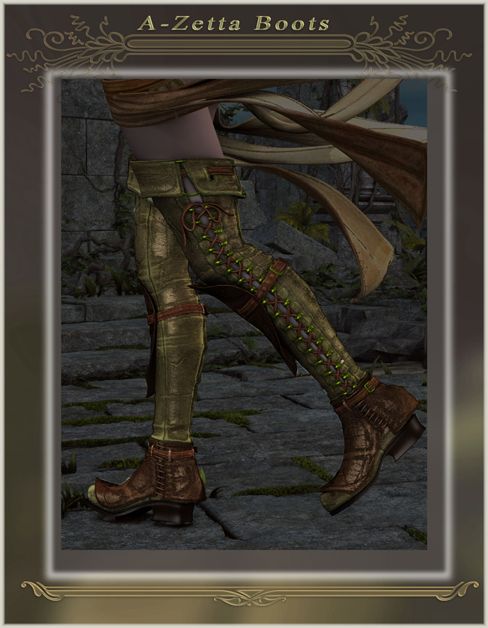 A-Zetta Boots by N/A