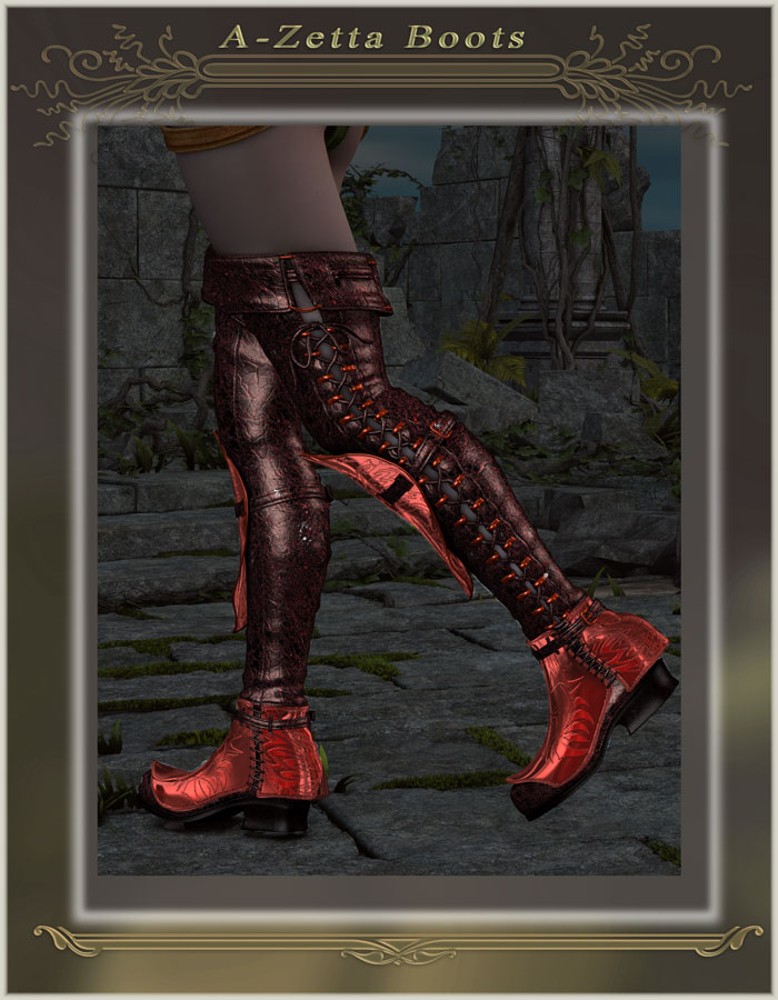 A-Zetta Boots by N/A