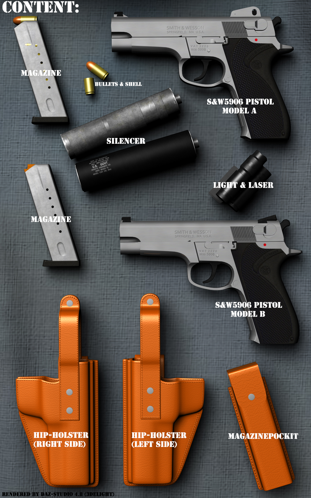 S&W5906 Pistol by N/A