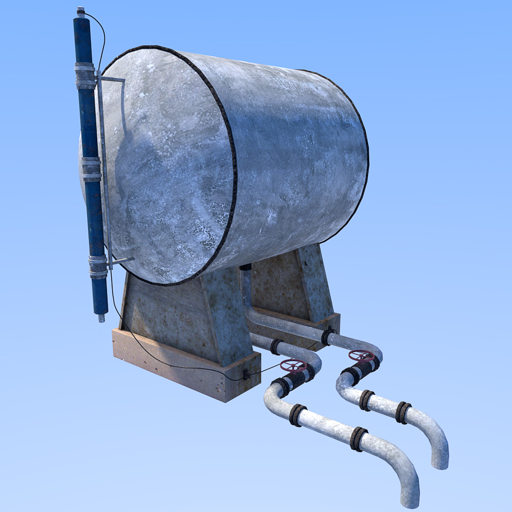 Rooftop environment set by N/A