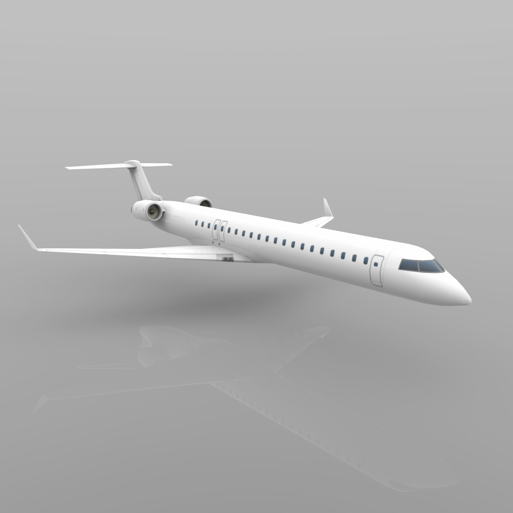 Bombardier CRJ-705  3ds/ obj/ lwo by N/A