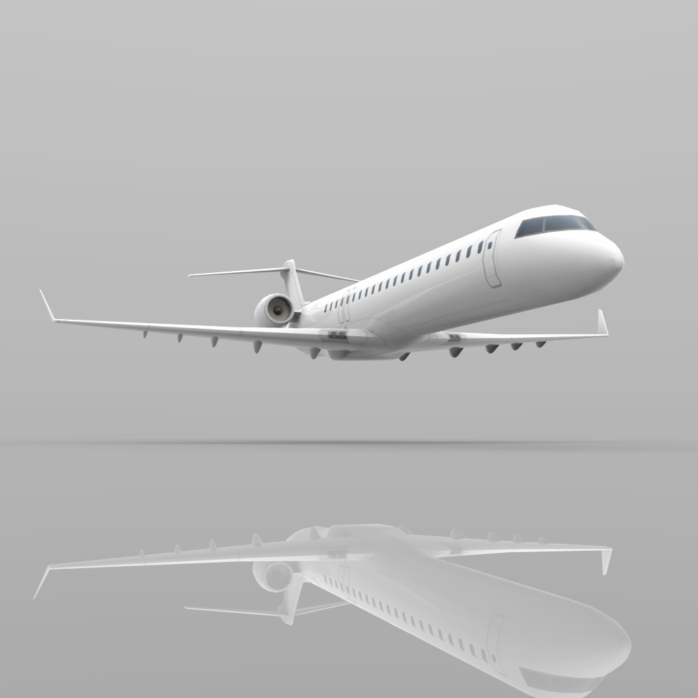 Bombardier CRJ-705  3ds/ obj/ lwo by N/A