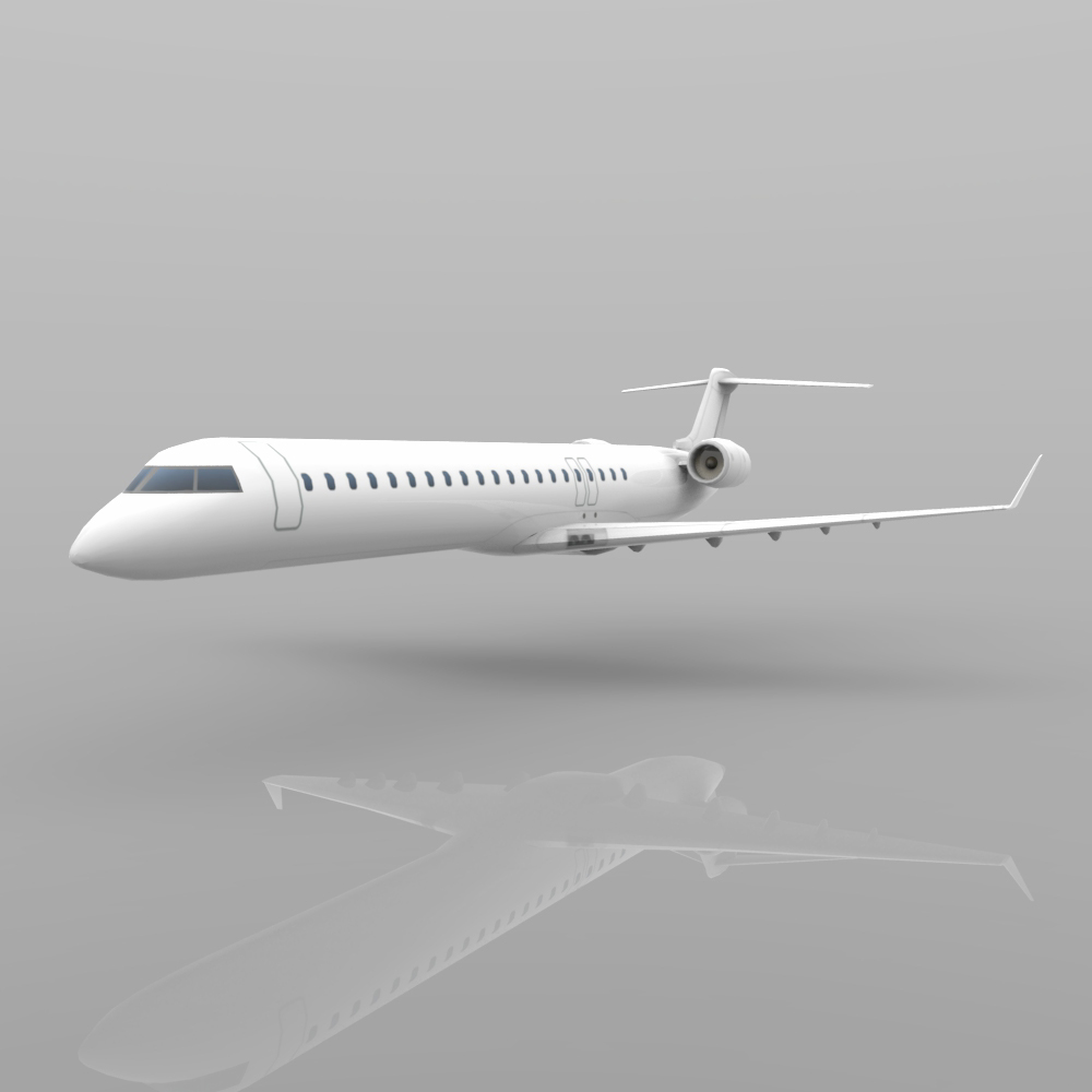 Bombardier CRJ-705  3ds/ obj/ lwo by N/A
