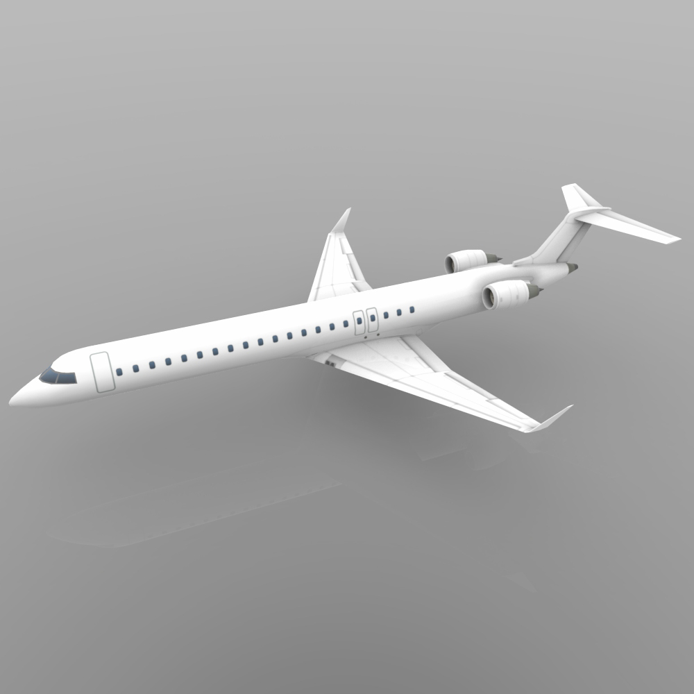 Bombardier CRJ-705  3ds/ obj/ lwo by N/A