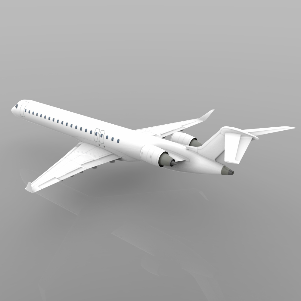 Bombardier CRJ-705  3ds/ obj/ lwo by N/A