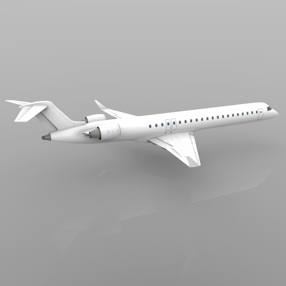 Bombardier CRJ-705  3ds/ obj/ lwo by N/A