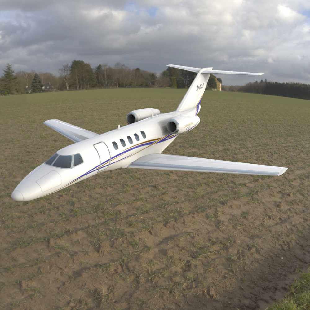 Cessna Citation CJ4 (3ds/ obj/ lwo) by N/A