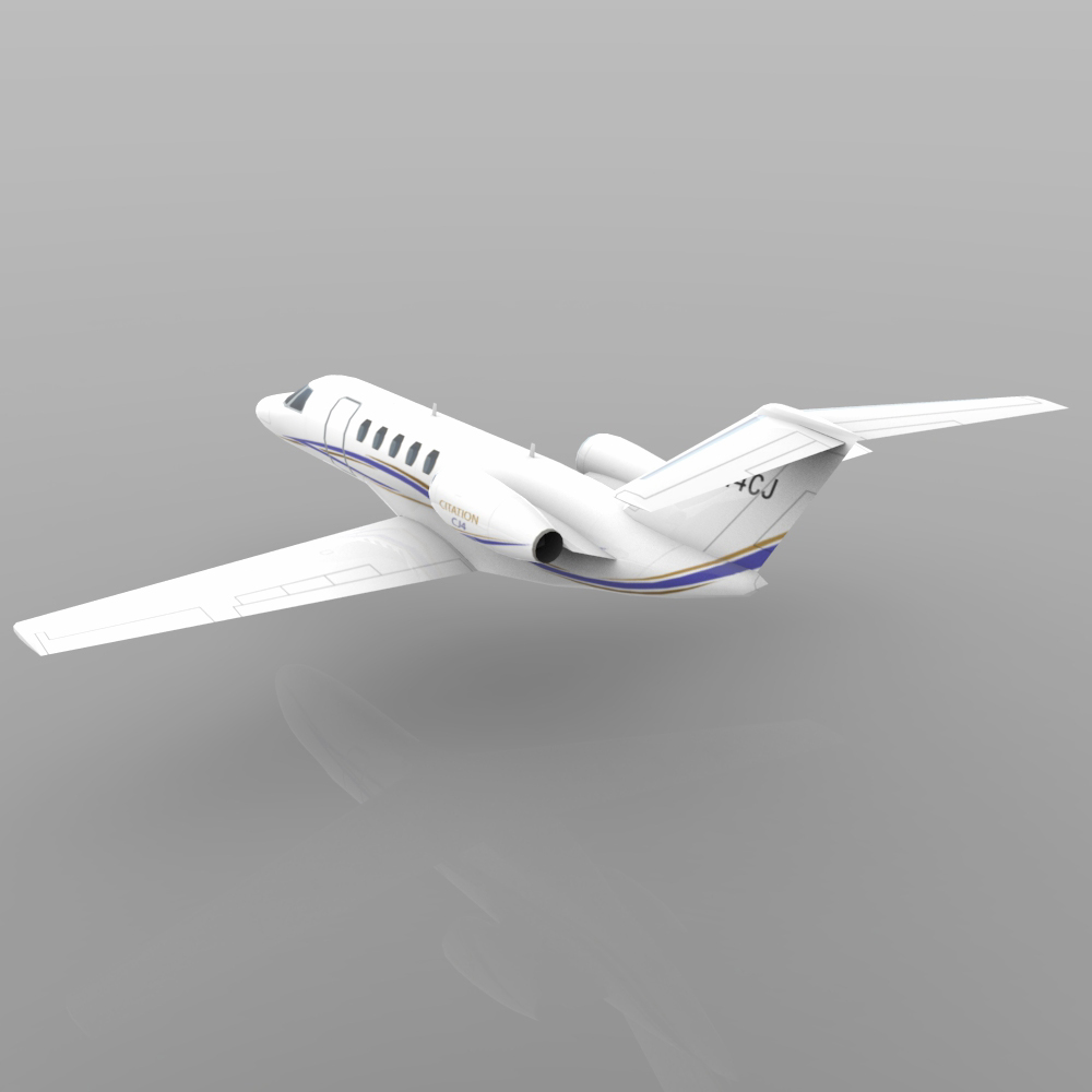 Cessna Citation CJ4 (3ds/ obj/ lwo) by N/A