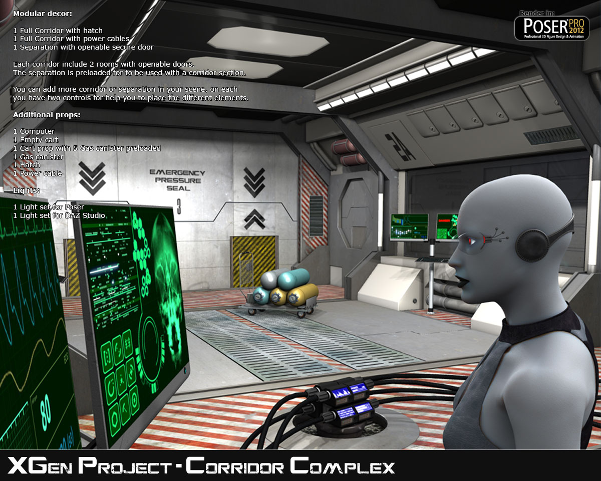 XGen Project, Corridor Complex by N/A