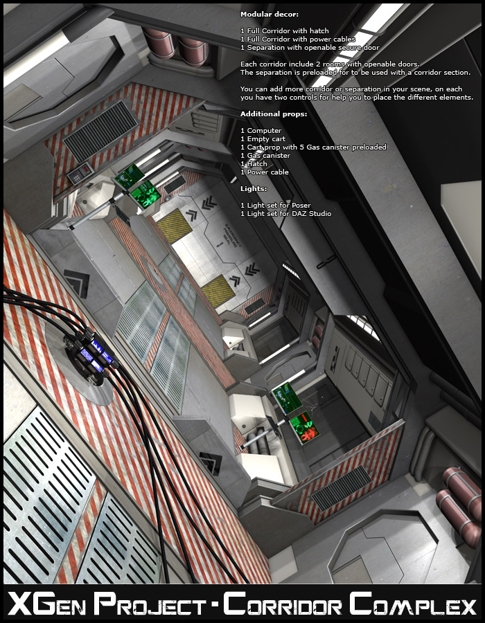 XGen Project, Corridor Complex by N/A