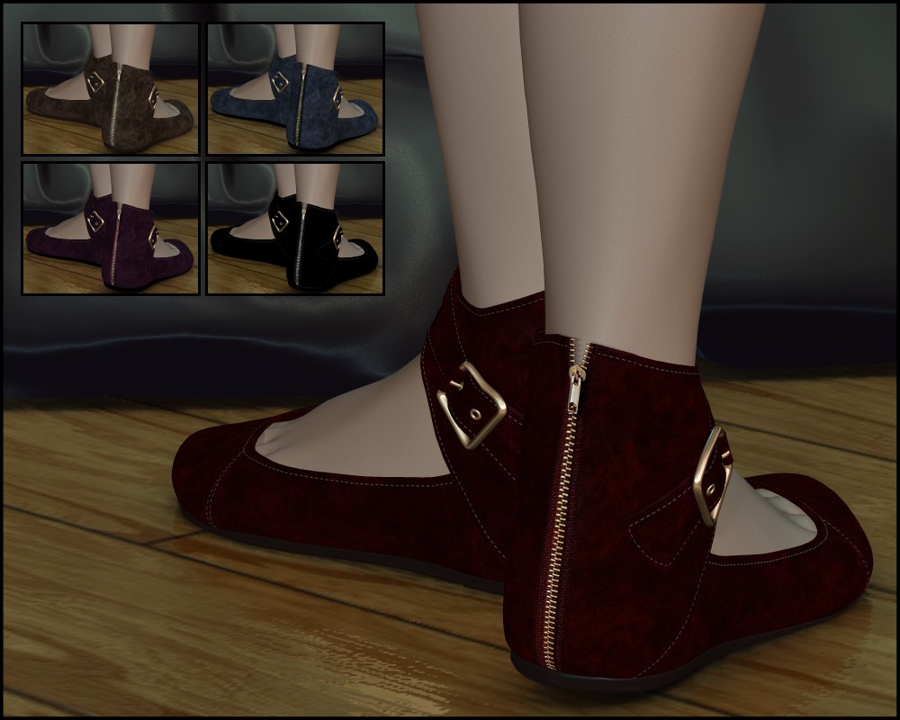 Steppin' : Sierra Ankle Strap Shoes by N/A