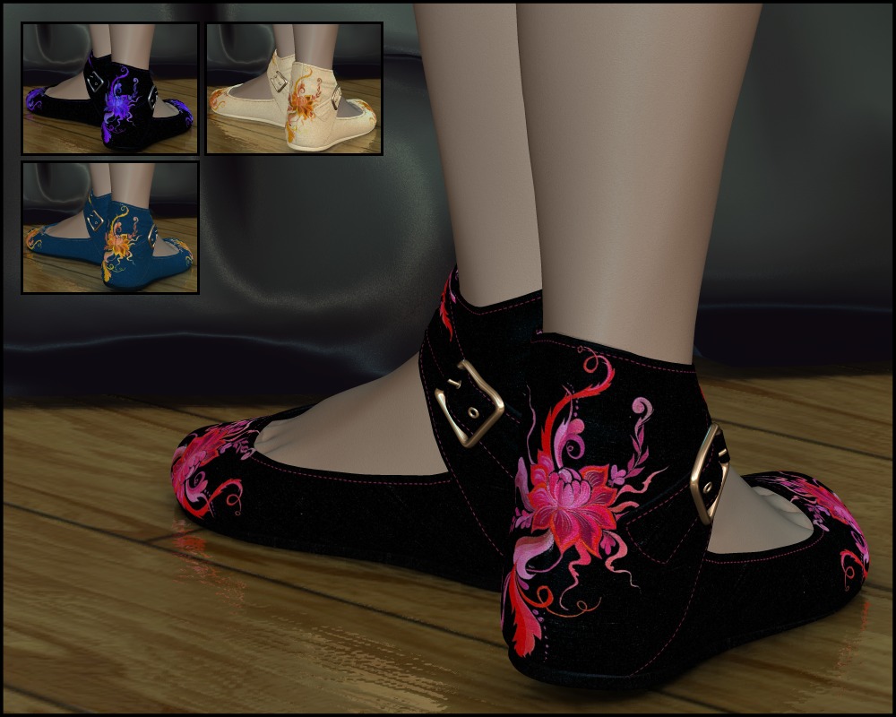 Steppin' : Sierra Ankle Strap Shoes by N/A