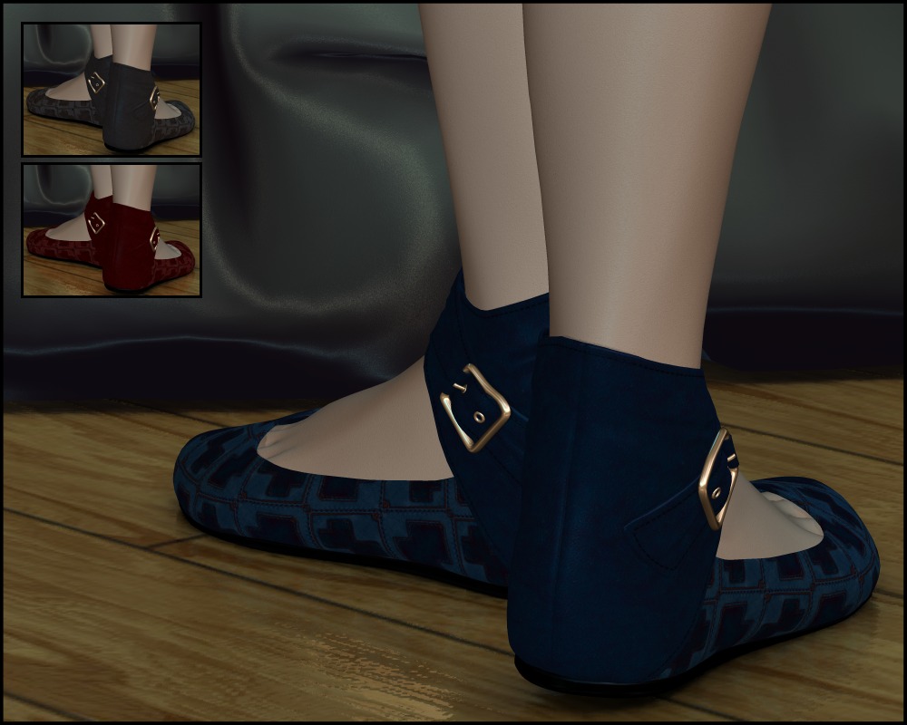Steppin' : Sierra Ankle Strap Shoes by N/A