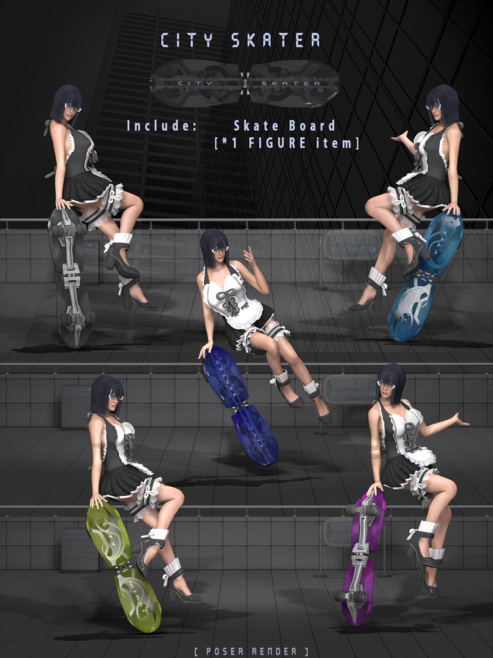 City_Skater by N/A