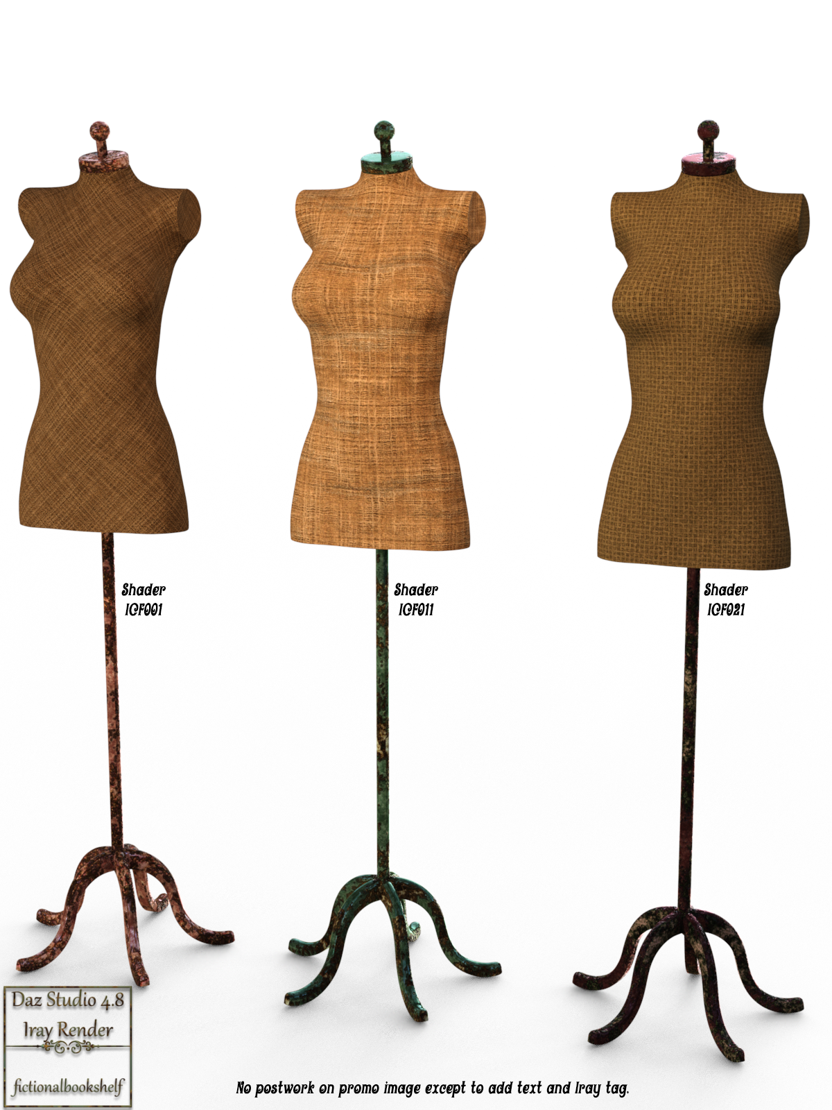 Iray Coarse Fabric Shaders by N/A