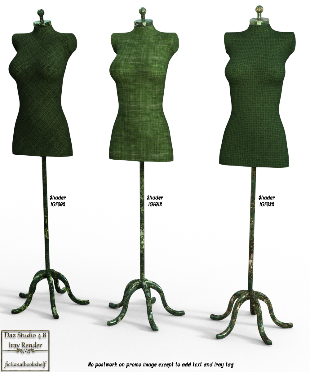Iray Coarse Fabric Shaders by N/A