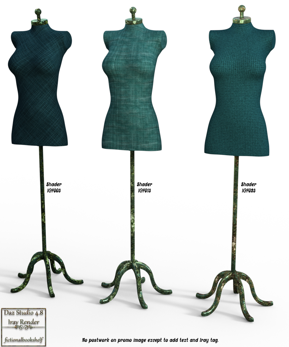Iray Coarse Fabric Shaders by N/A