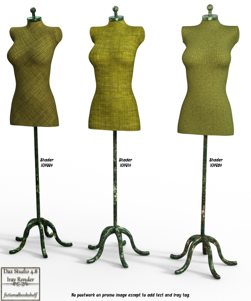 Iray Coarse Fabric Shaders by N/A