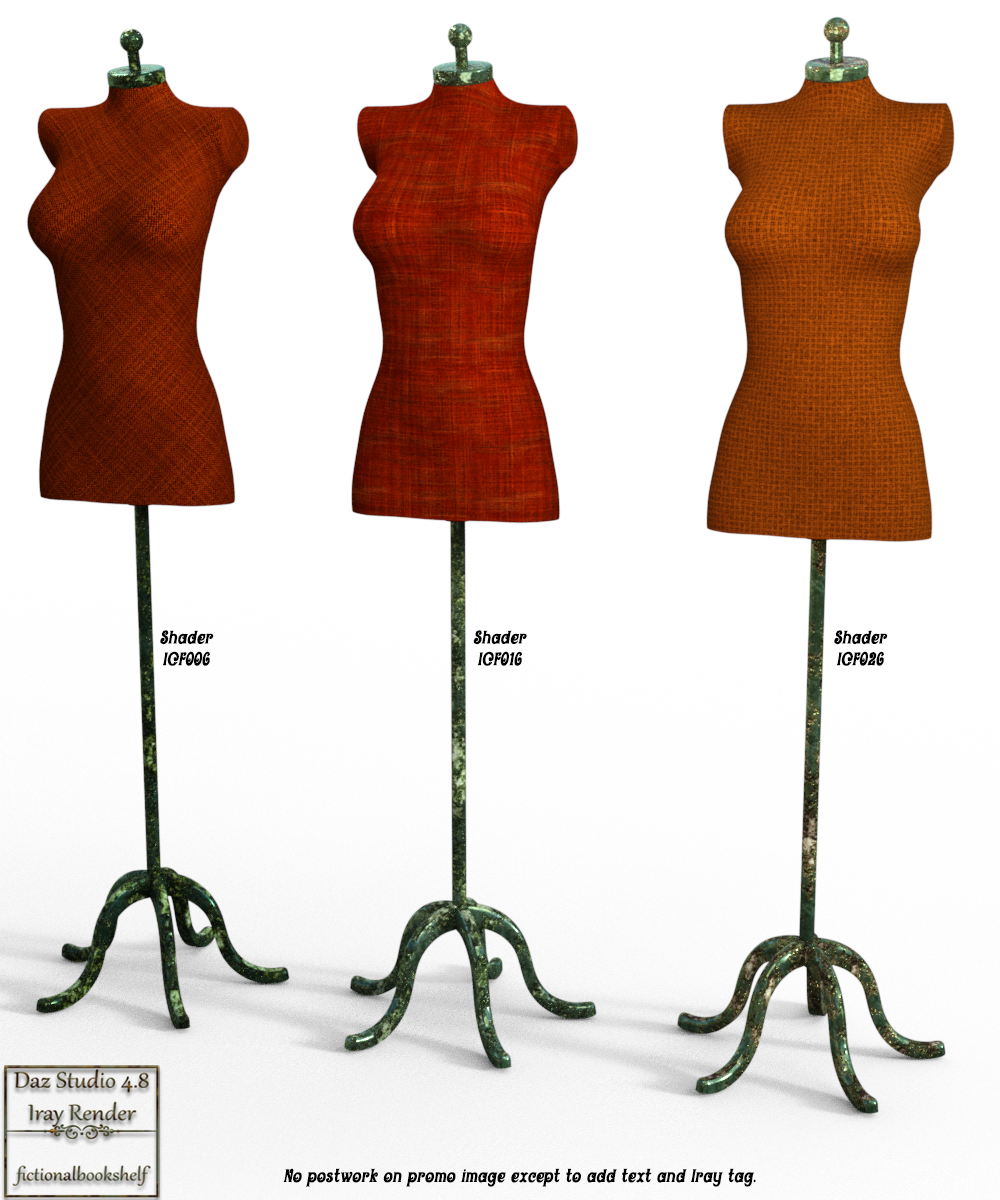 Iray Coarse Fabric Shaders by N/A
