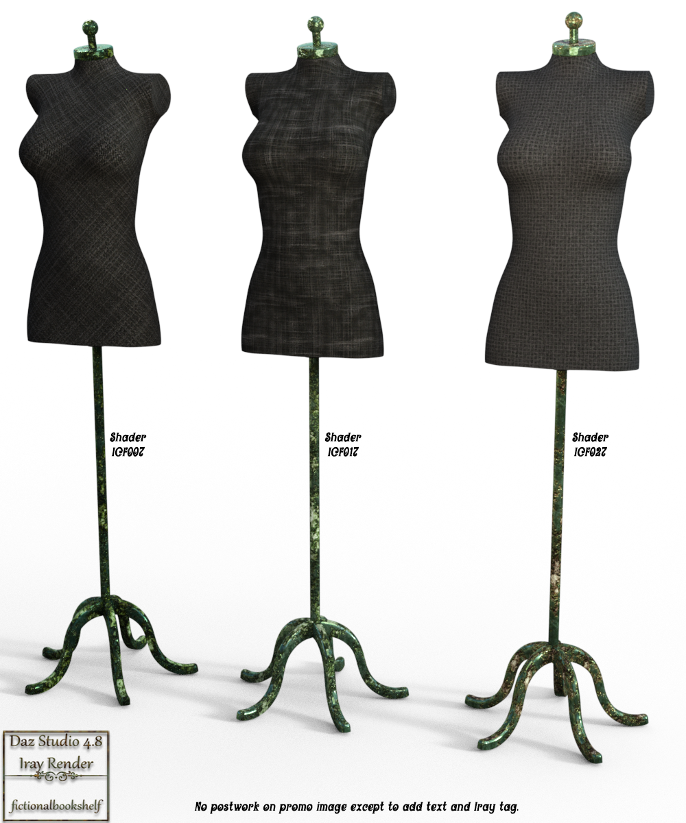 Iray Coarse Fabric Shaders by N/A
