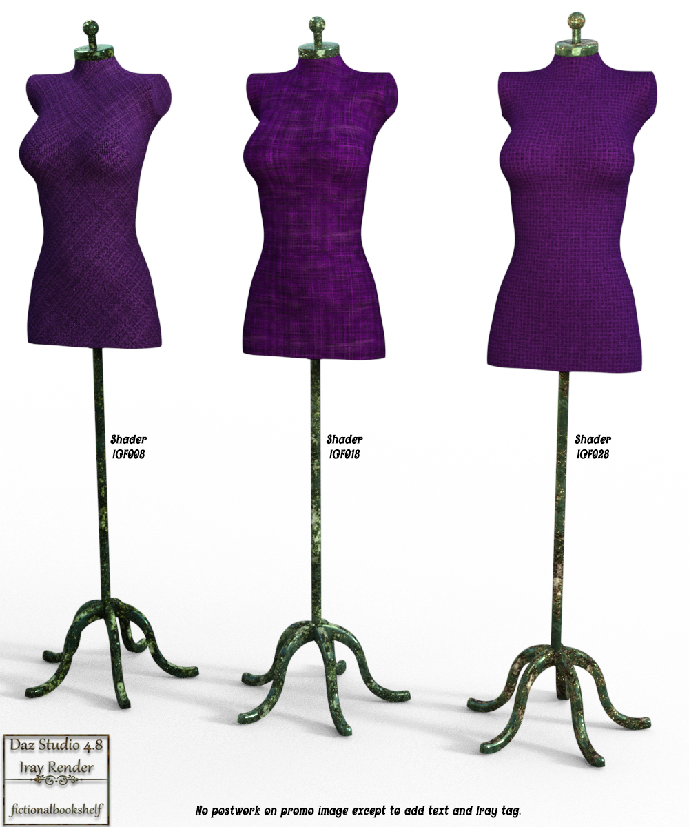 Iray Coarse Fabric Shaders by N/A