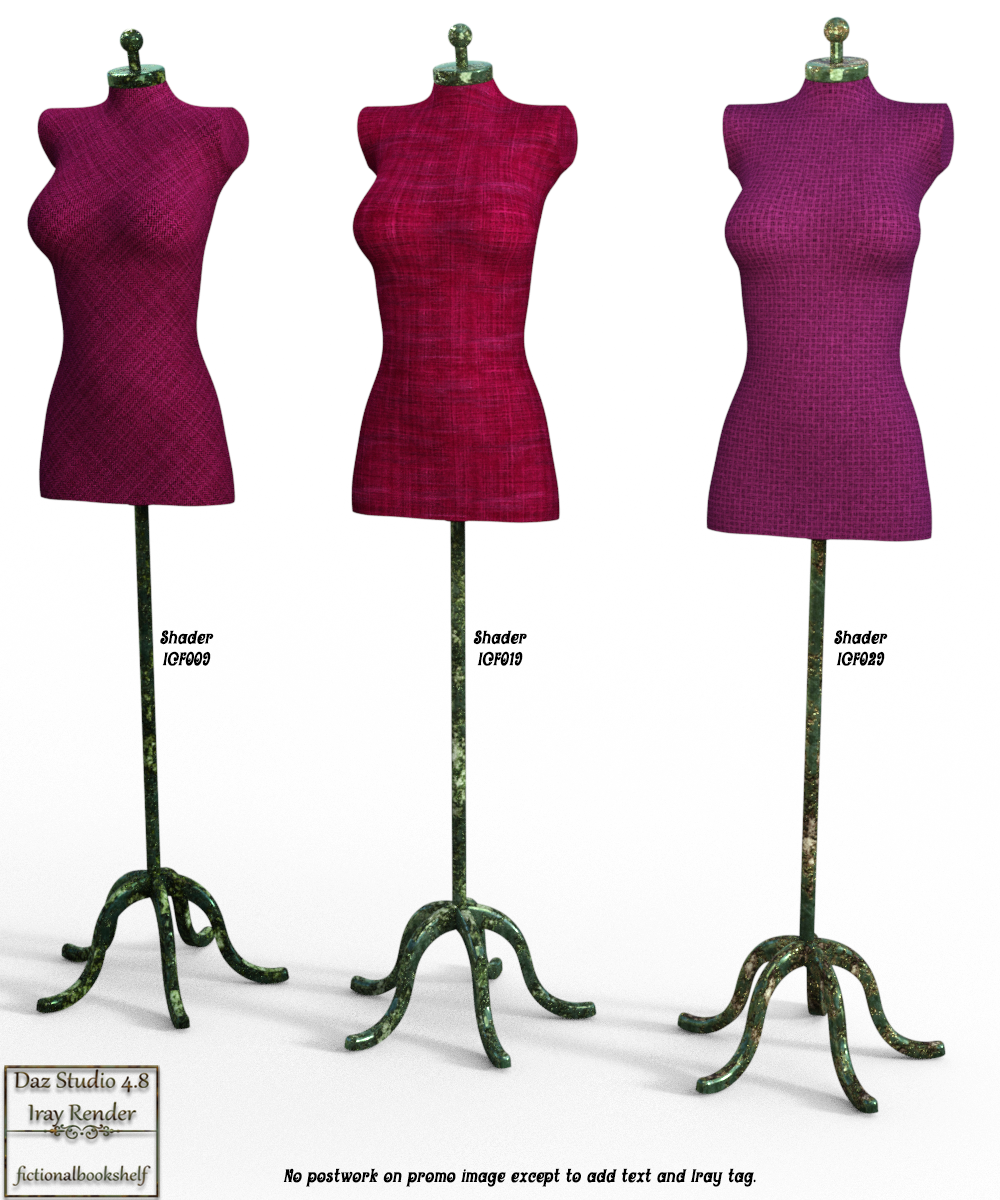 Iray Coarse Fabric Shaders by N/A