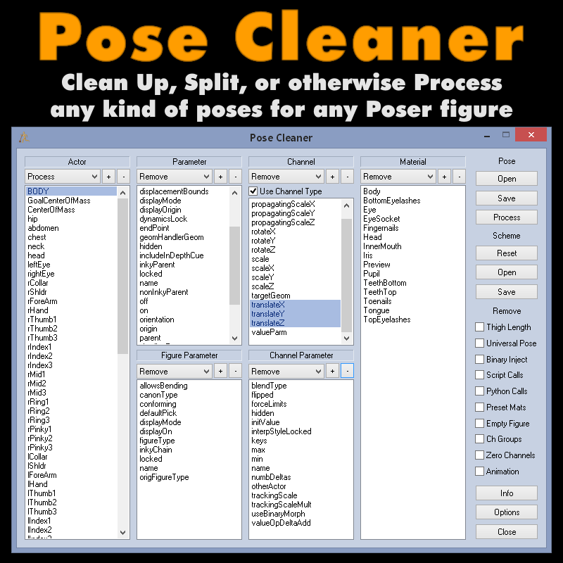 Pose Cleaner by N/A