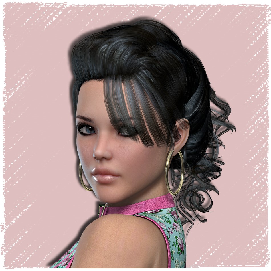 AM: Lovely - 50 Colors and 10 Styles for Pinque-Curls by N/A