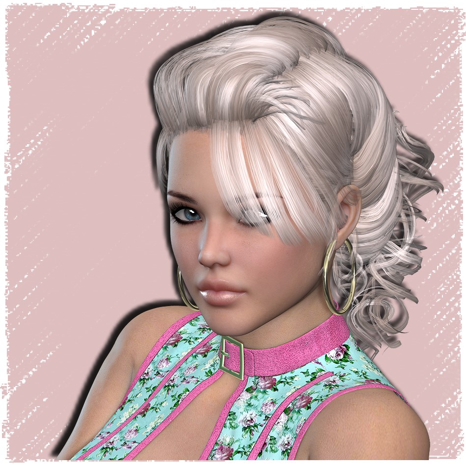 AM: Lovely - 50 Colors and 10 Styles for Pinque-Curls by N/A