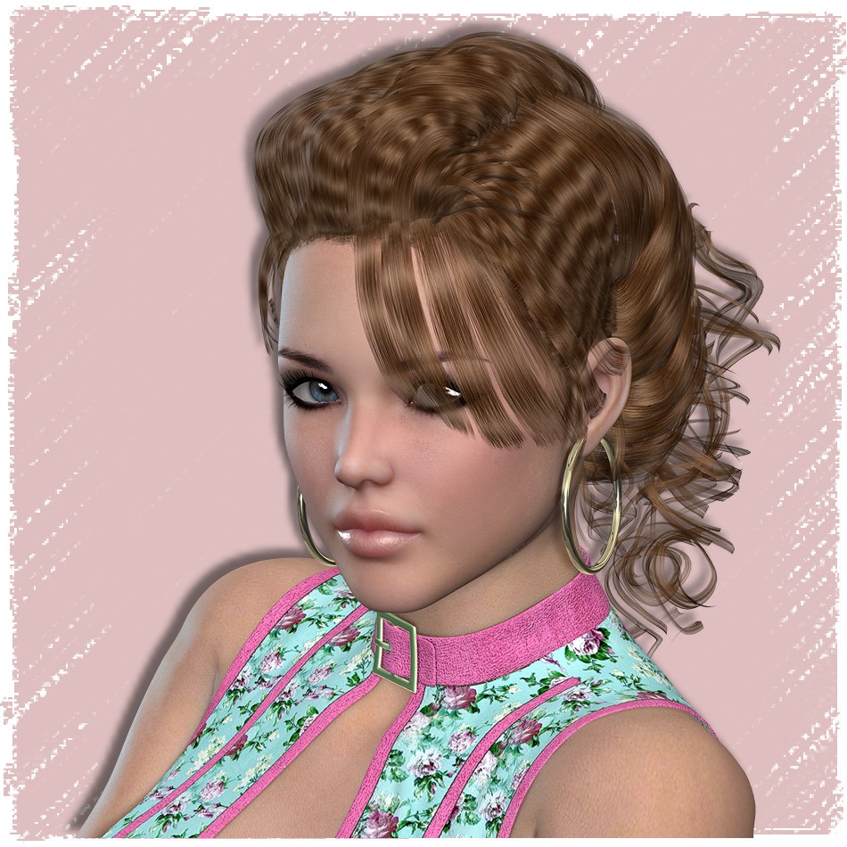 AM: Lovely - 50 Colors and 10 Styles for Pinque-Curls by N/A
