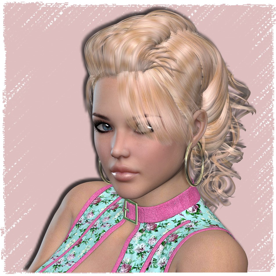 AM: Lovely - 50 Colors and 10 Styles for Pinque-Curls by N/A