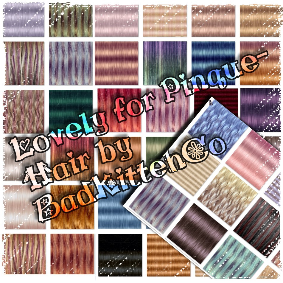 AM: Lovely - 50 Colors and 10 Styles for Pinque-Curls by N/A
