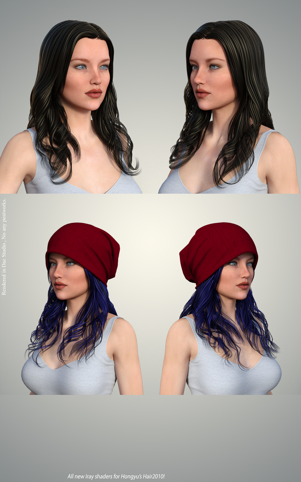 Hongyu's Hair 2010 for V6/Genesis2f by N/A