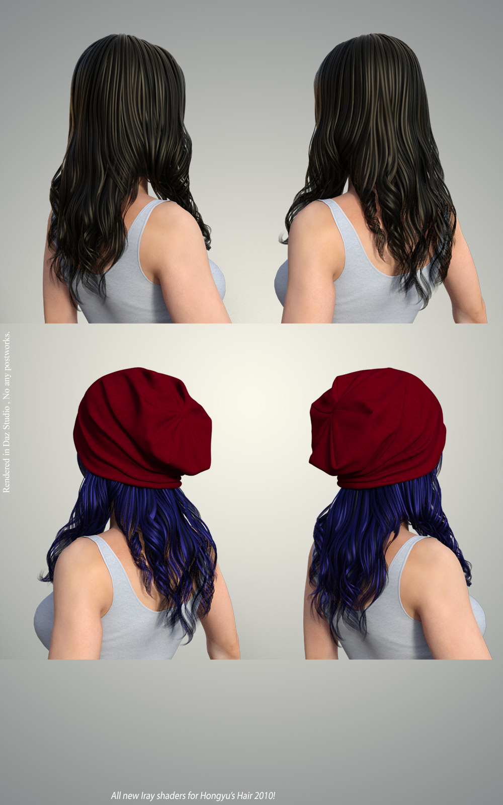 Hongyu's Hair 2010 for V6/Genesis2f by N/A