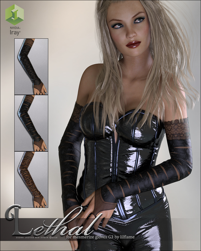 Lethal for Mesmerize Gloves G3 by N/A
