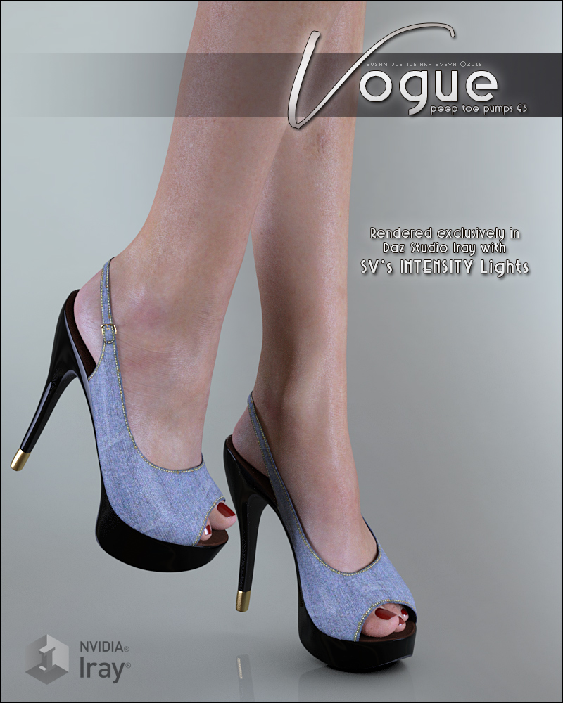 Vogue for Peep Toe Pumps G3 by N/A