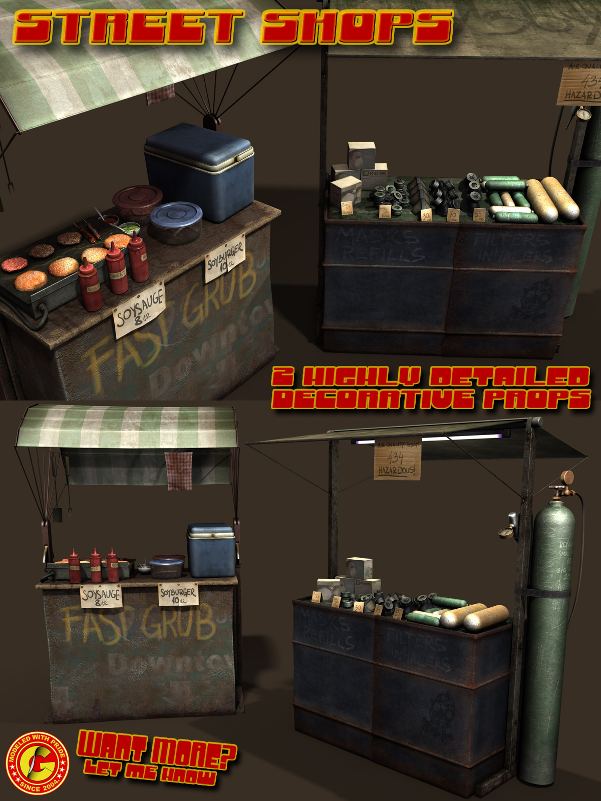 Street Shops by N/A